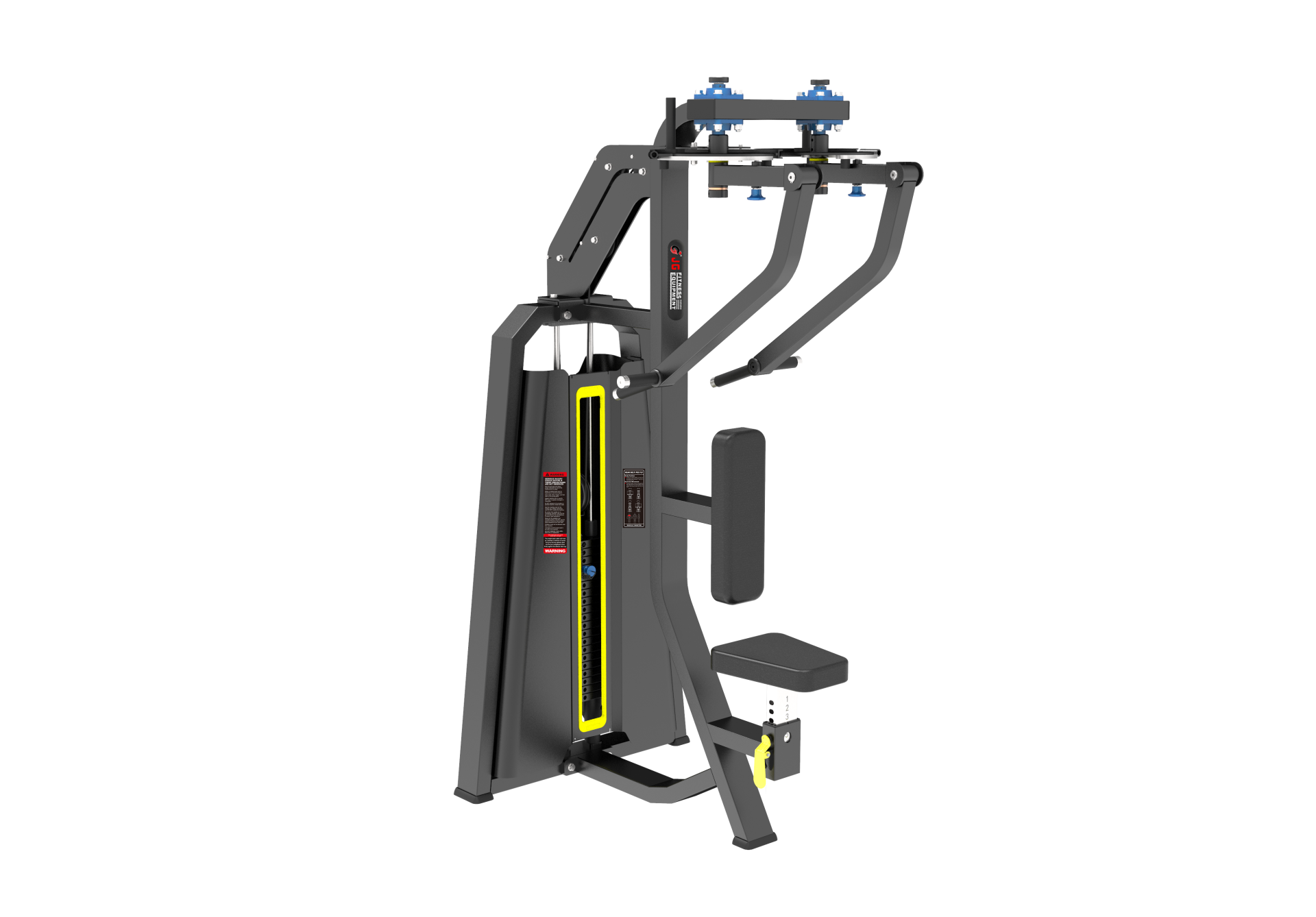 JG-1638 straight arm clip chest