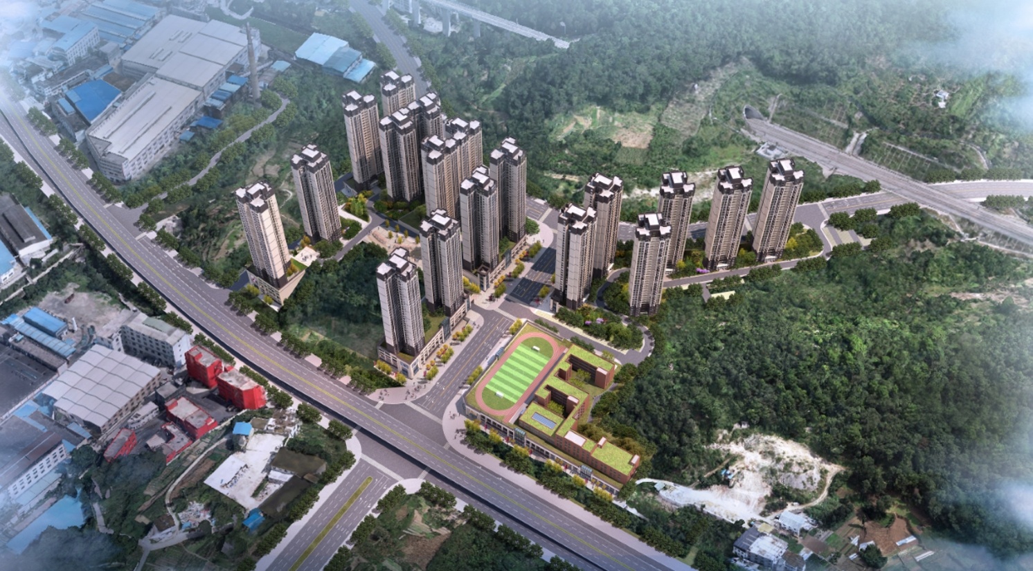 Classic Project │ AVIC Elevator Entered Construction Project of Jinguan Settlement Housing in Sanma District, Yunyan District, Guiyang City