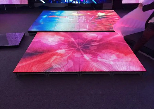 Features of LED floor tile screen