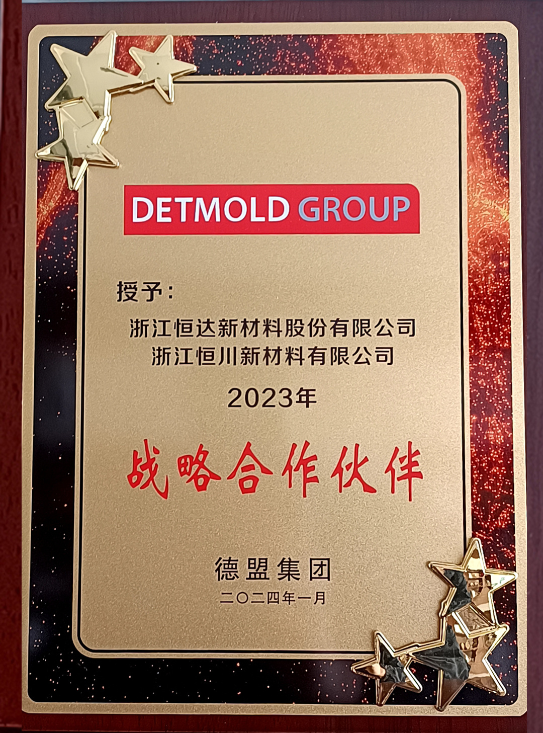 Strategic Partners from DETMOLD group