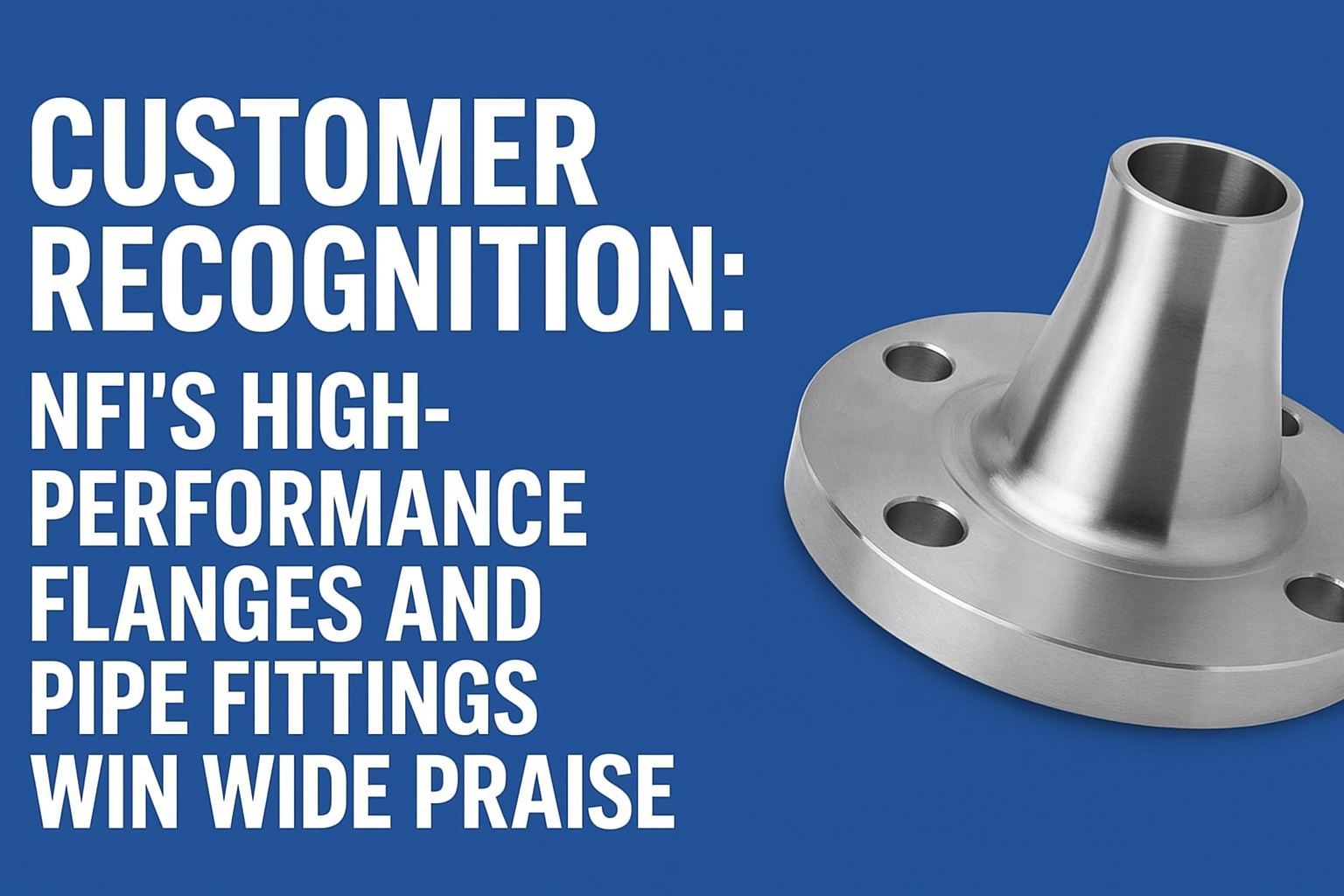 Customer Recognition: NFI's High-Performance Flanges and Pipe Fittings Win Wide Praise