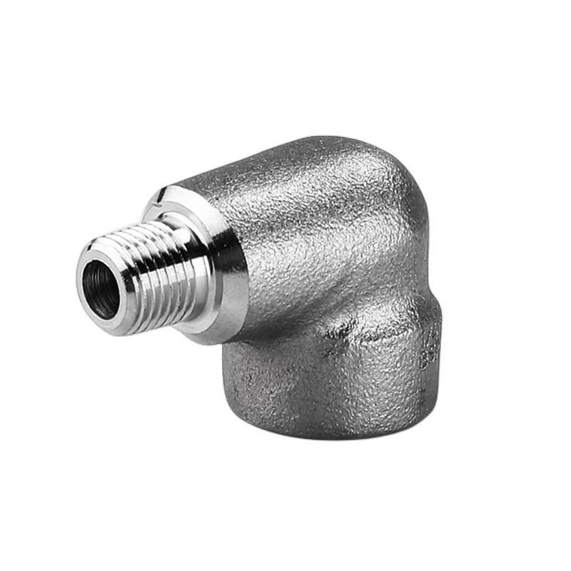 Stainless steel high pressure inner and outer wire elbow