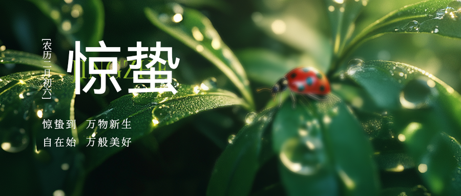 惊蛰 | 春雷隐隐 ，万物生长