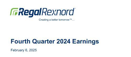 雷科達(dá)集團(tuán)發(fā)布2024年四季度財(cái)報(bào) Regal Rexnord Corporation Reports Third Quarter 2024 Financial Results