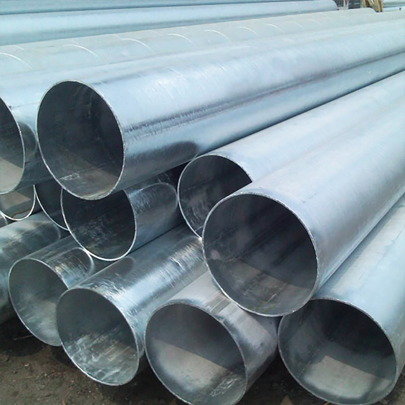 Galvanized seamless pipe