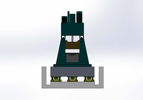 模鍛錘帶基座減震