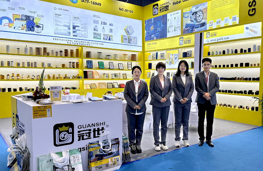 Guanshi Filter - Shanghai Automechanika Exhibition