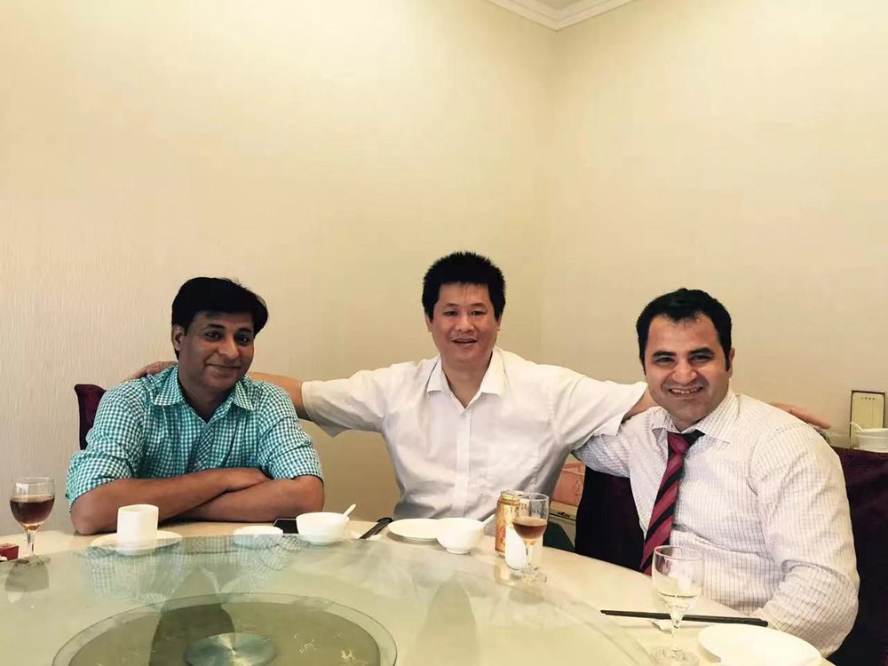 Australian customer visit us Australian customer visit us