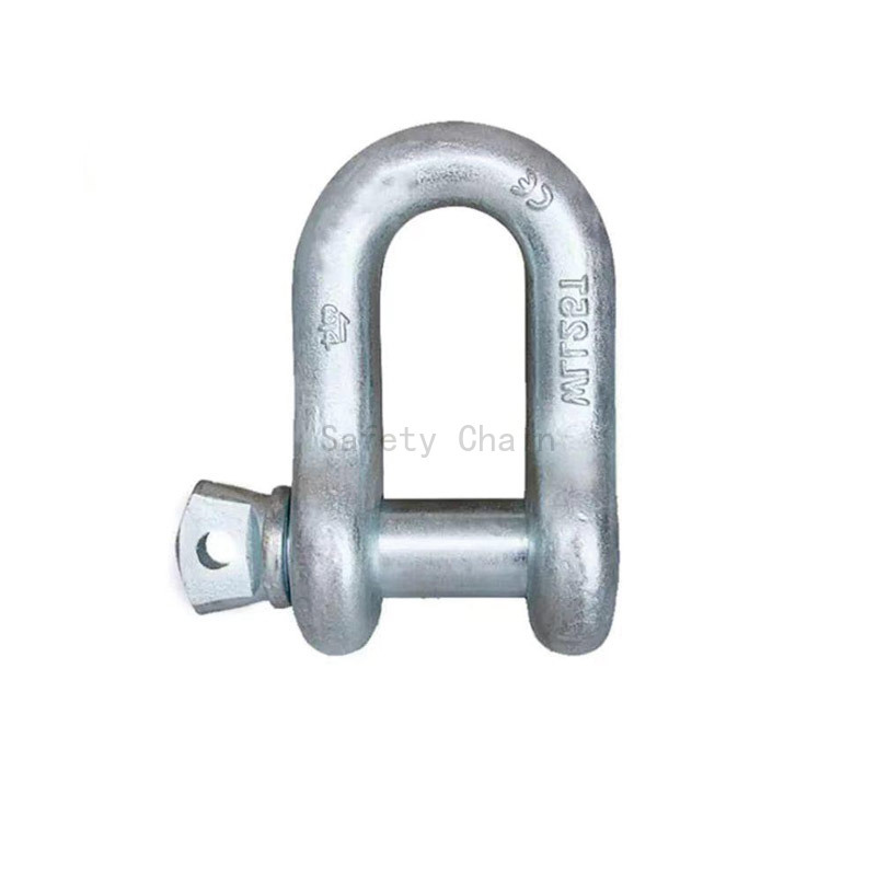 G210 Screw Pin Drop Forged Chain Shackle