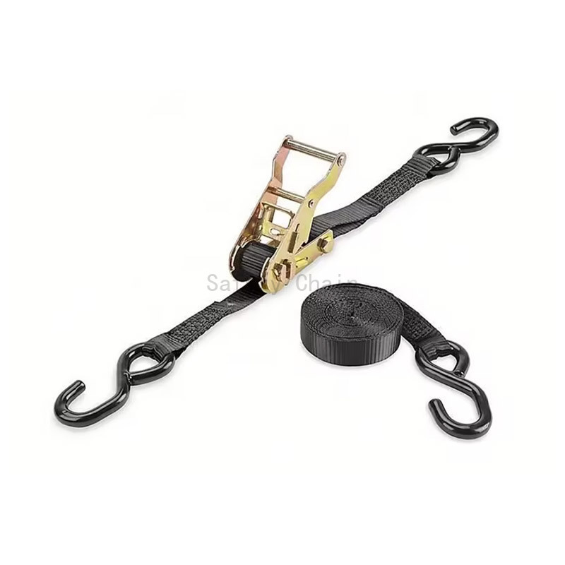 Ratchet Assembly with vinyl coated S-hooks