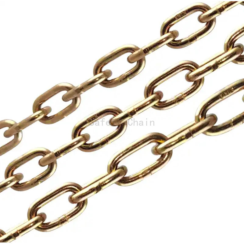 G70 Transportation Chain  ASTM 80-Yellow zinc finished