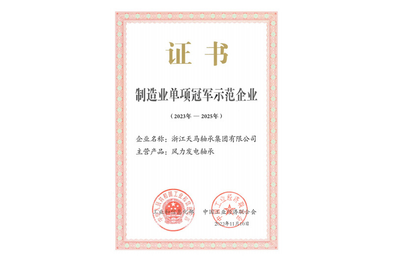 制造业单项冠军示范企业 制造业单项冠军示范企业