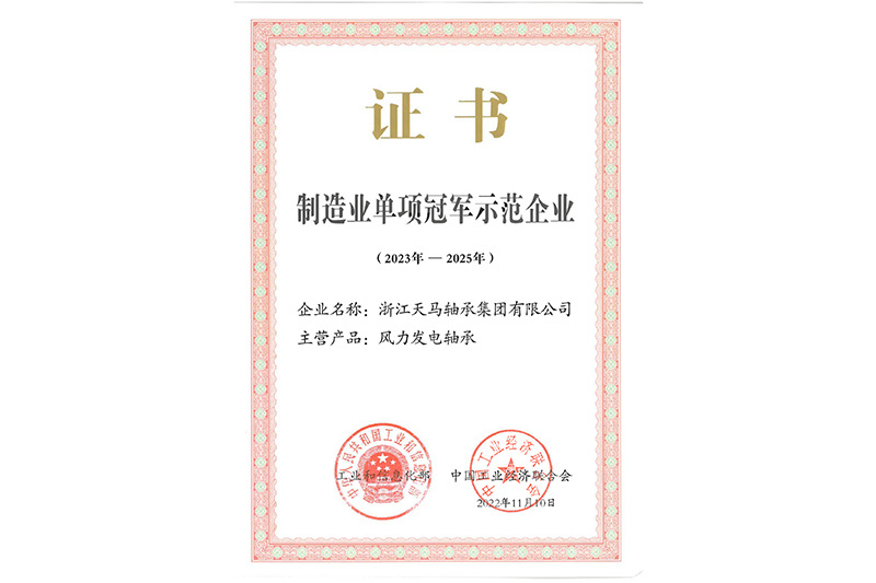 制造业单项冠军示范企业 制造业单项冠军示范企业