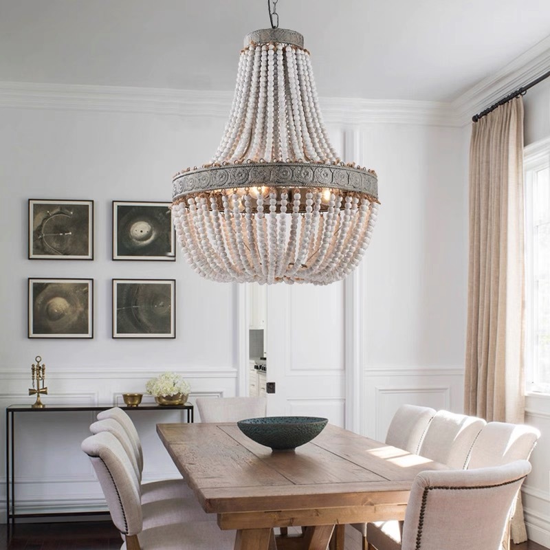antique wood pendant lights