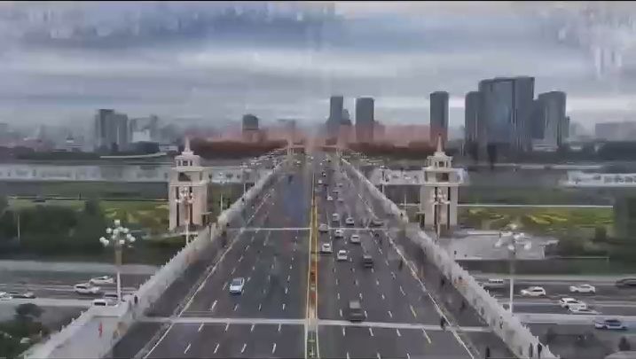 长达交通承担“三晋第一街”标线施划任务