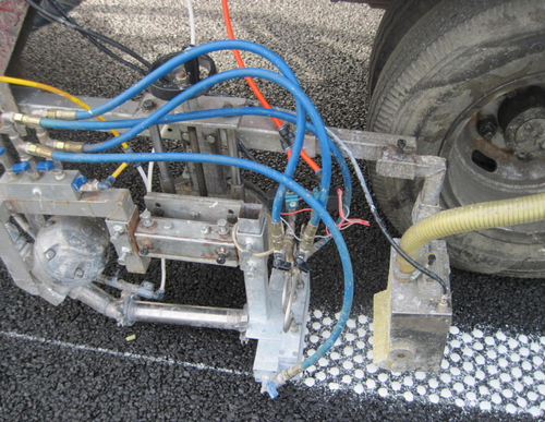 MMA雙組份道路標線涂料漆施工方式