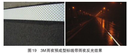 幾種雨夜反光標(biāo)線種類及效果探討