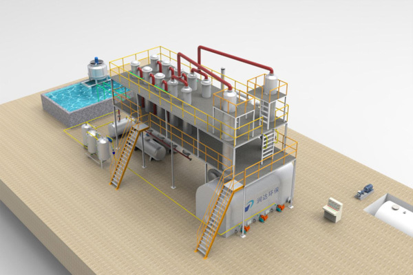 Negative pressure distillation