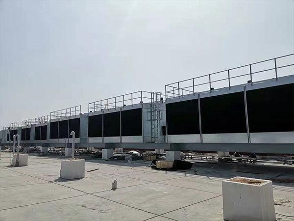 Qingdao Azure Biological Integrated Production Base-Square Cross-flow All-steel Open Cooling Tower