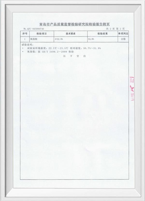 Packing test report