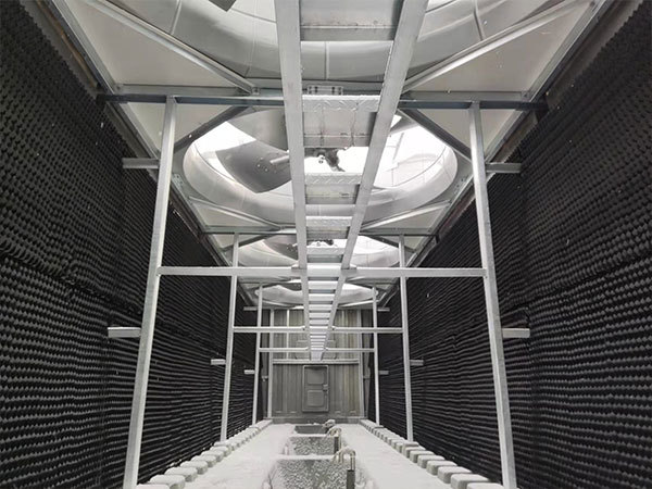 Hisense Maidao Residential Area E Energy Station-Square Cross Flow Open Cooling Tower