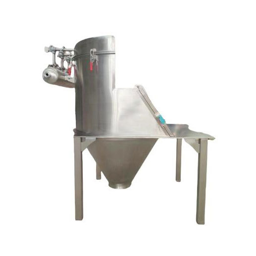 Dust-free feeding station