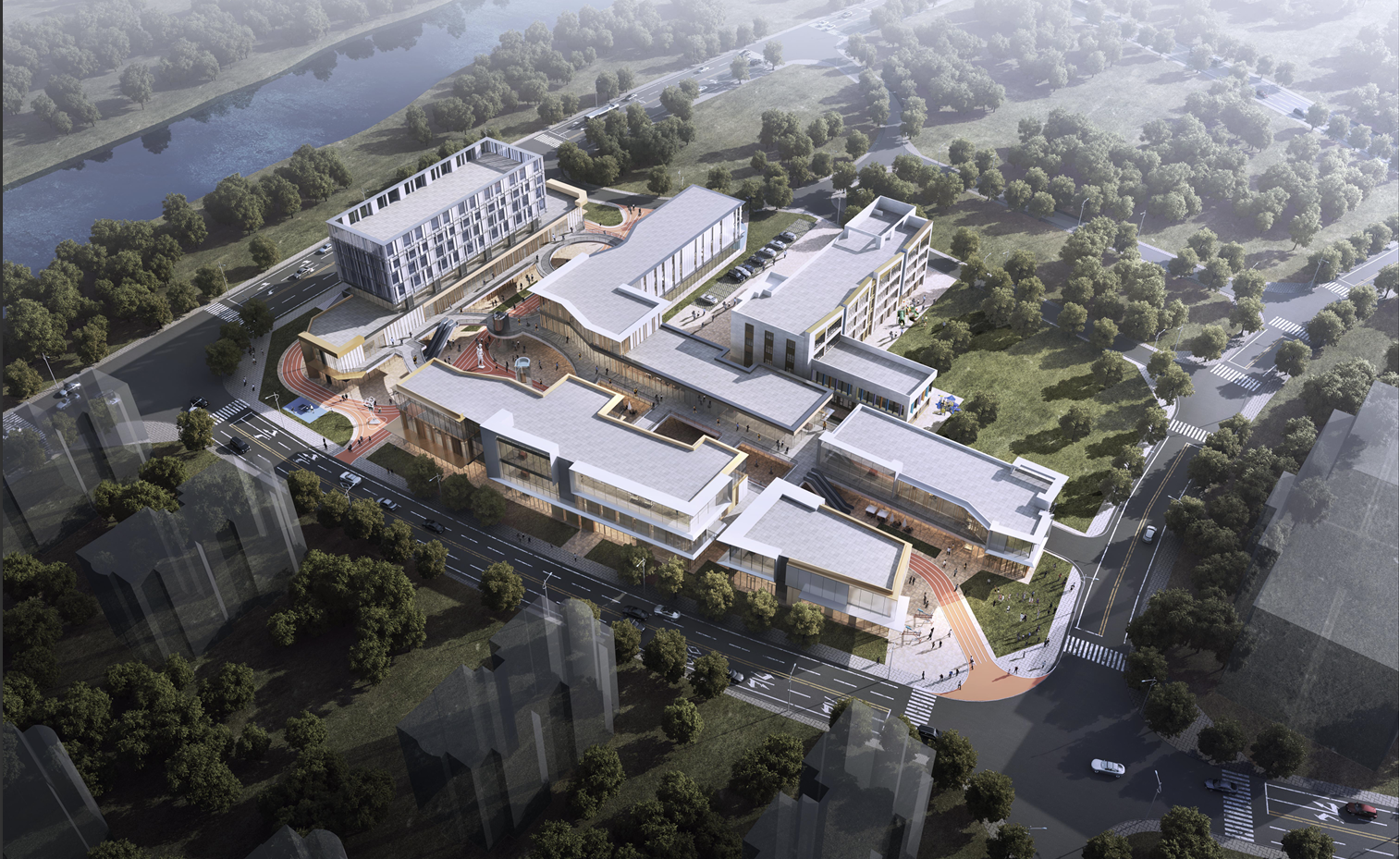 奋进路文体中心1号楼封顶:开投速度铸就城市新地标 奋进路文体中心1号楼封顶:开投速度铸就城市新地标