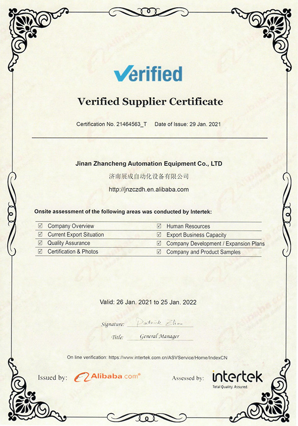 Certificado de Proveedor Verificado