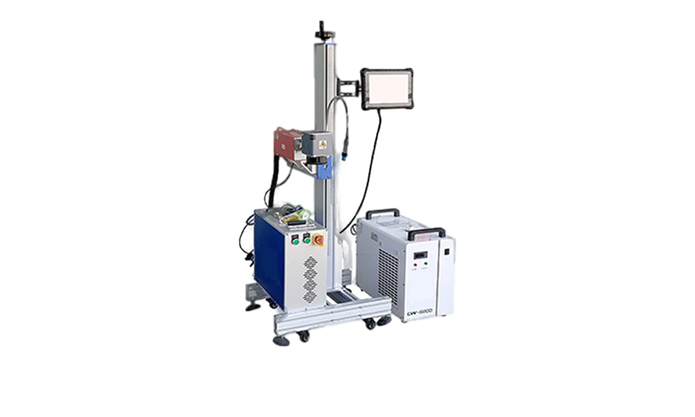 ZCUV 3w 5w 10w Flying UV Laser Marking Machine for Glass Plastic Leather Rubber Wood Laser Marker