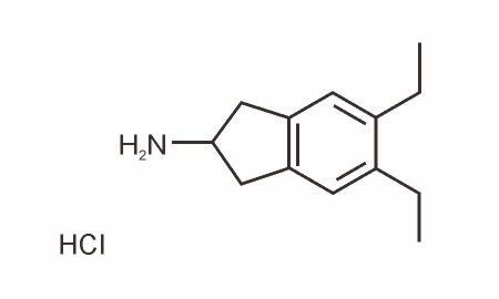 5,6-Diethyl-2,3-dihydro-1H-inden-2-amine hydrochloride