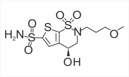 (S)-3,4-二氢-4-羟基-2-(3-甲氧基丙基)-2H-噻吩并[3,2-e]-1,2-噻嗪-6-磺胺-1,1-二氧化物