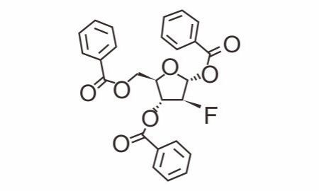 2-Fluoro-2-deoxy-1,3,5-tri-O-benzoyl-α-D-arabinofuranose