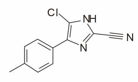 4-Chlor-2-cyano-5-(4-methylphenyl)imidazol