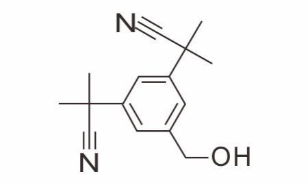 2-[3-(1-Cyano-1-methylethyl)-5-(hydroxymethyl)phenyl]-2-methylpropanenitrile