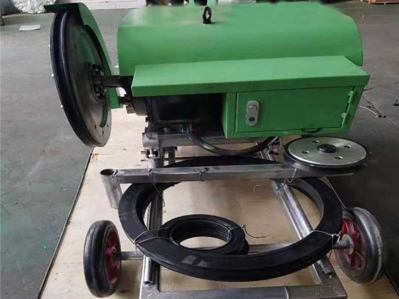 Electric rope saw cutting machine