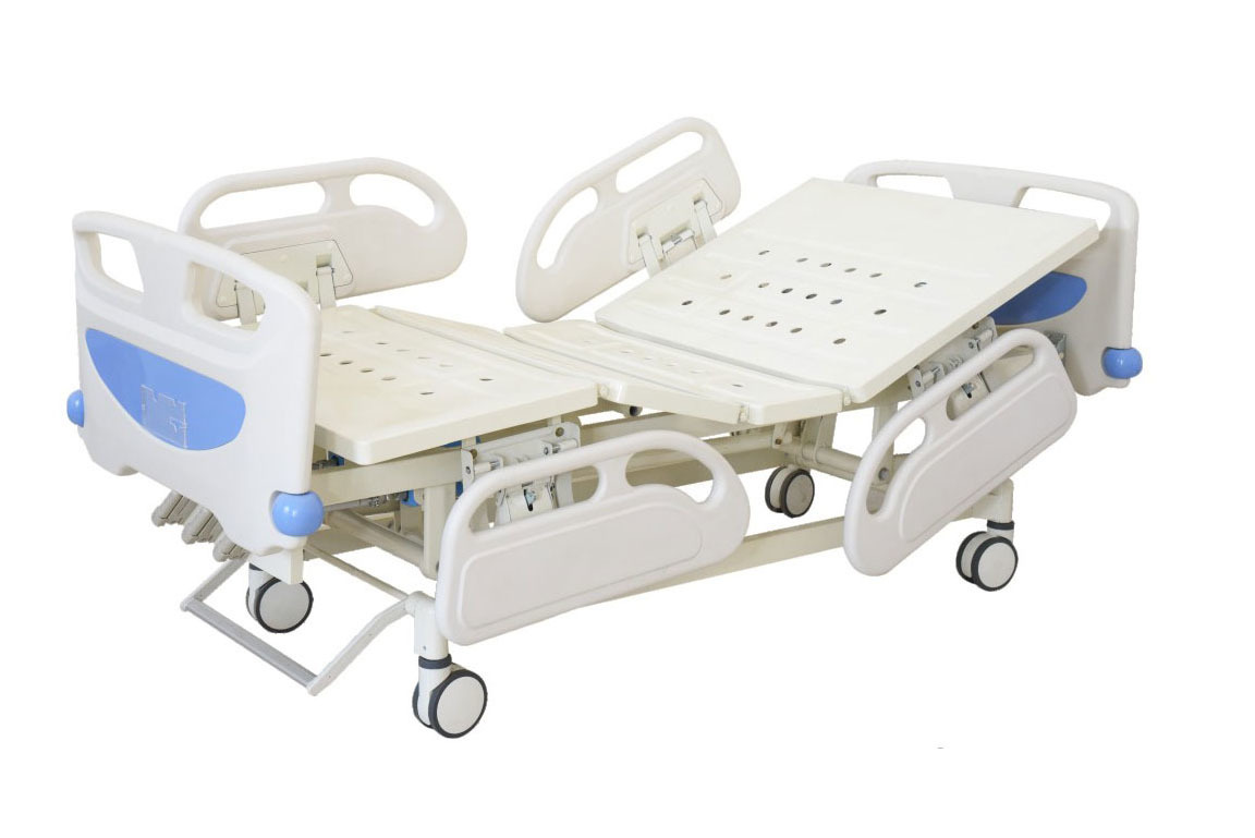 zC-A02 Three-functional overall up-and-down manual caring bed