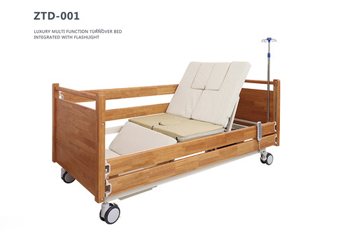 ZTD-001 Luxurious-electric-manual integrated multi-functional nursing bed