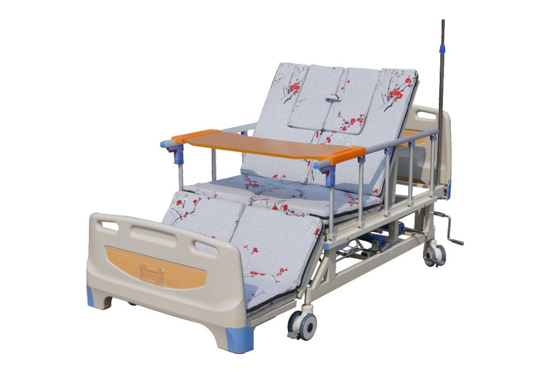 zC-QQ-1 Household multi-functional nursing bed (total turnover and total bending)