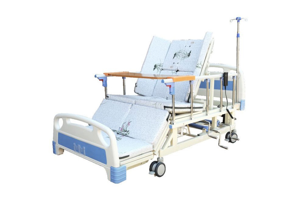 zC-D02-3 Household multi-functional nursing bed (electric back lifting, total turnover, side slipping resistance, sliding resistance and total bending)