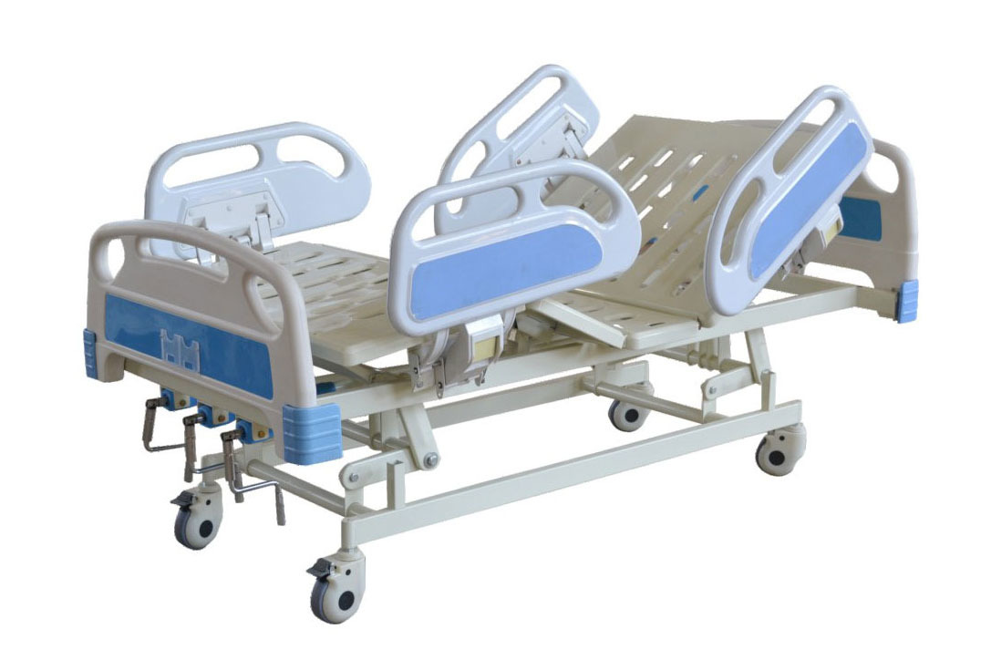 ZC-A04ABS床头、手动三功能整体升降护理床