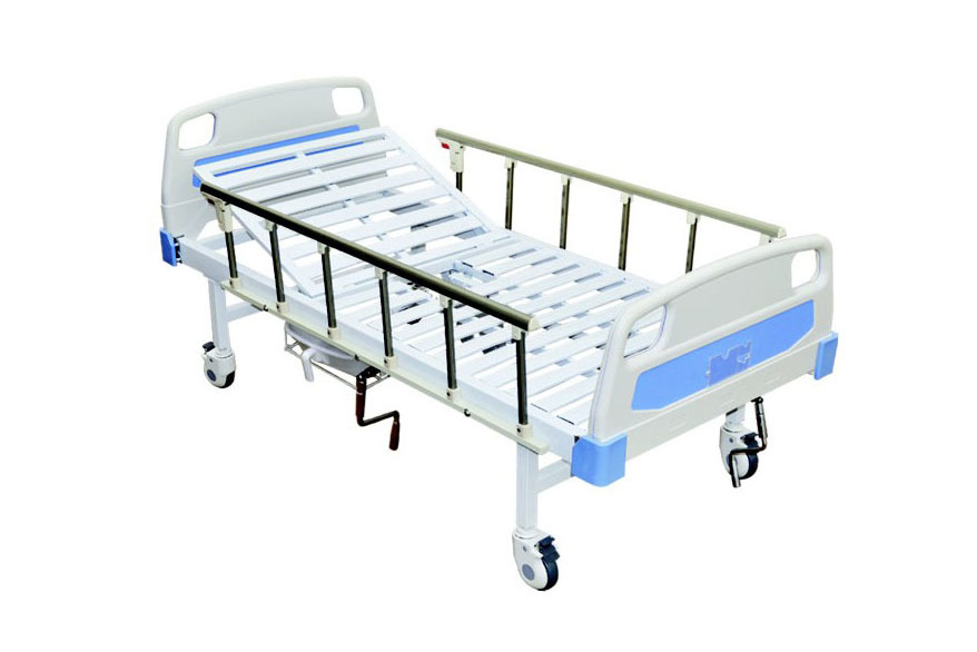 ZC-A16 ABS Bed head, single-swing bed with manual toilet function