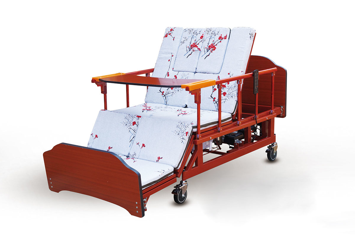 ZTS-002 Ручная и электрическая моноблочная многофункциональная кровать с функцией переворачивания