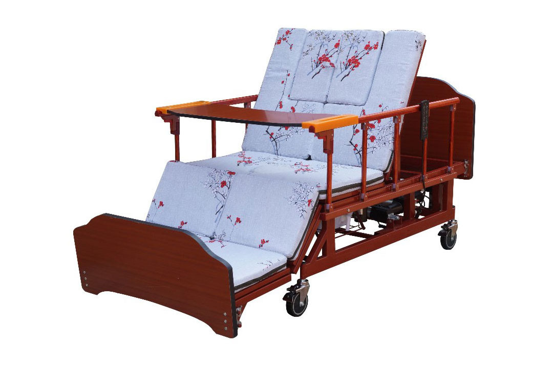 ZC-D02-11 Household multi-functional nursing bed (electric-manual integrated, total bending, household type)