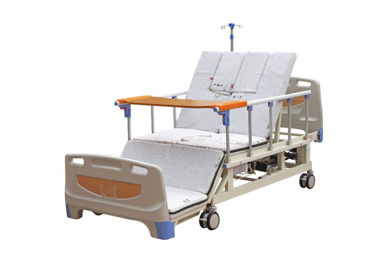 zC-D02-7 Household multi-functional nursing bed (electric-manual integrated, total bending)