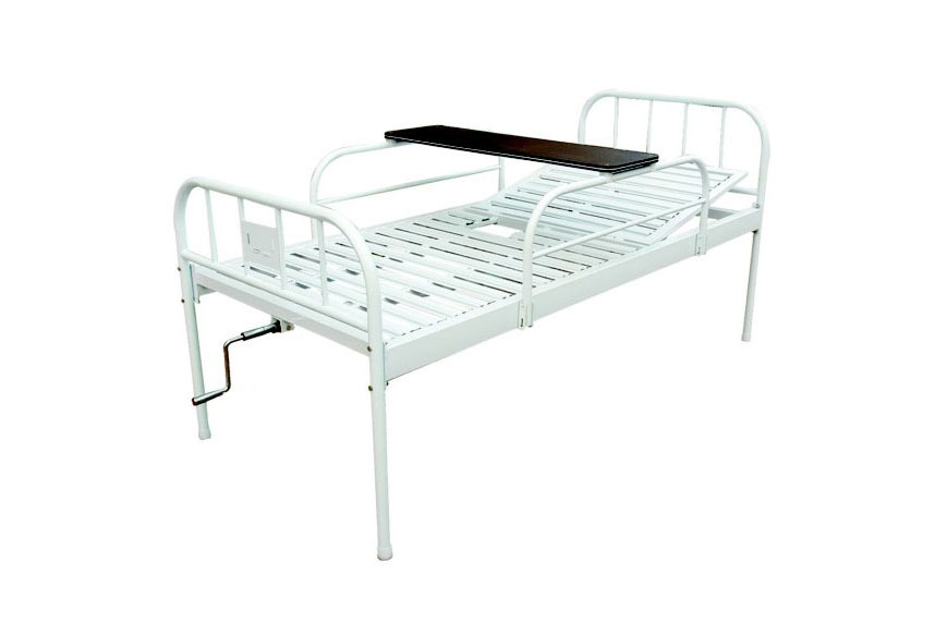 ZC-A22 Powder coated bed head, dual-swing bed