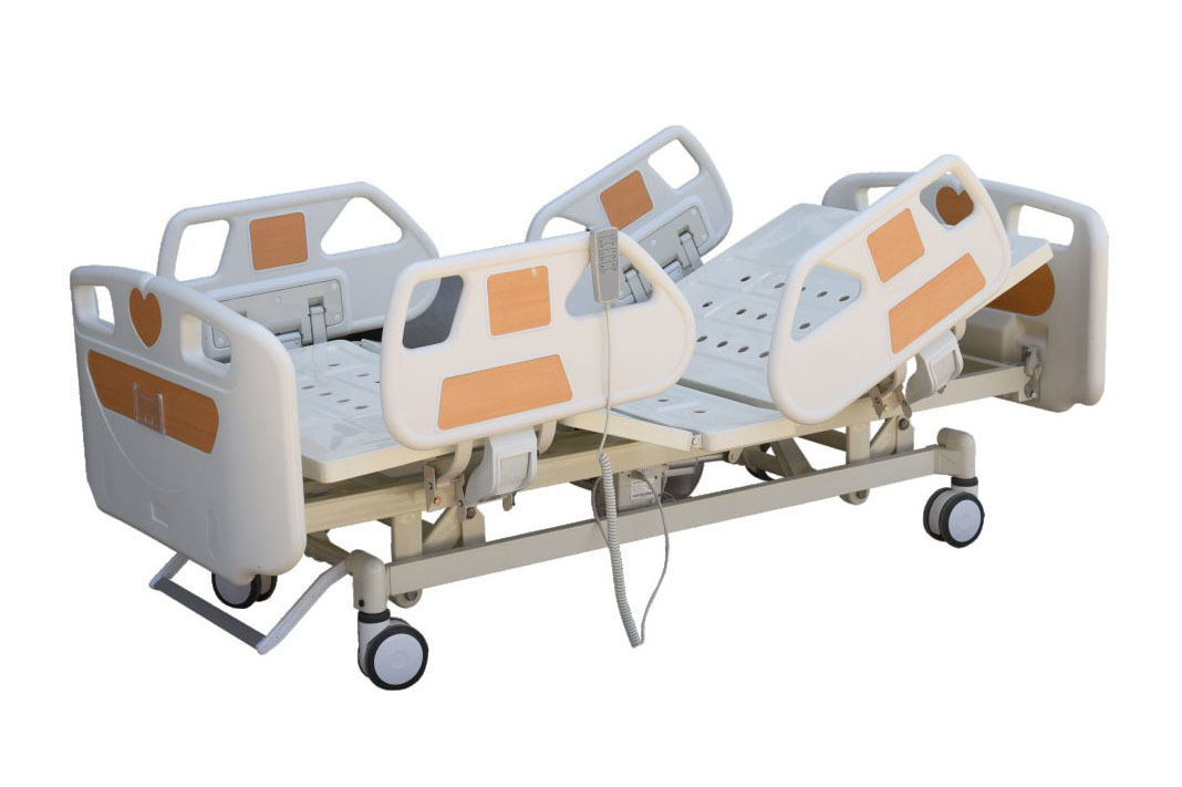 ZC-D01-1 Роскошная электрическая трехфункциональная кровать для ухода (дыропробивная поверхность кровати)