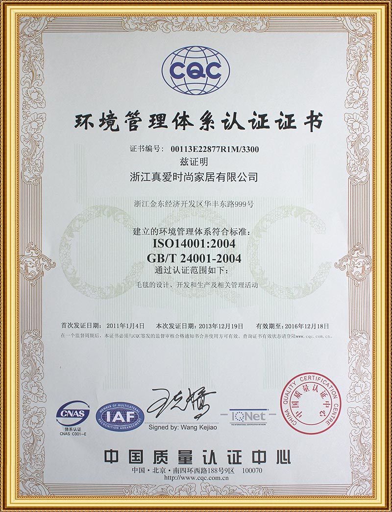 Environmental Management System Certification