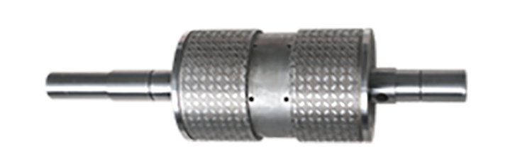 Selection of embossing-crimping rollers