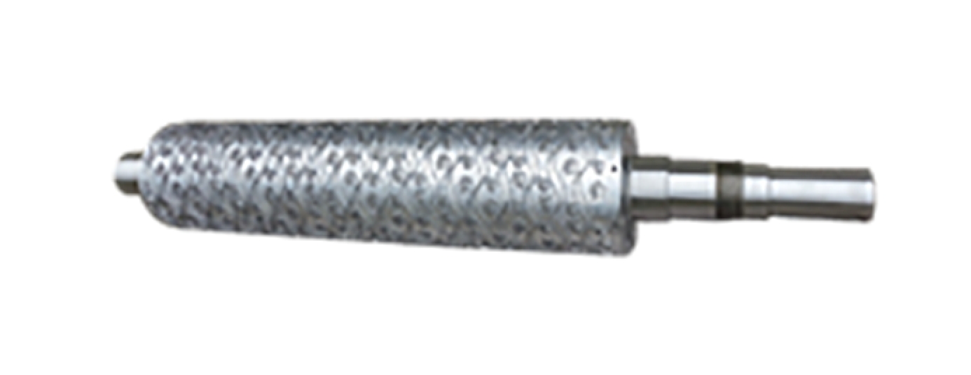 Selection of embossing-crimping rollers