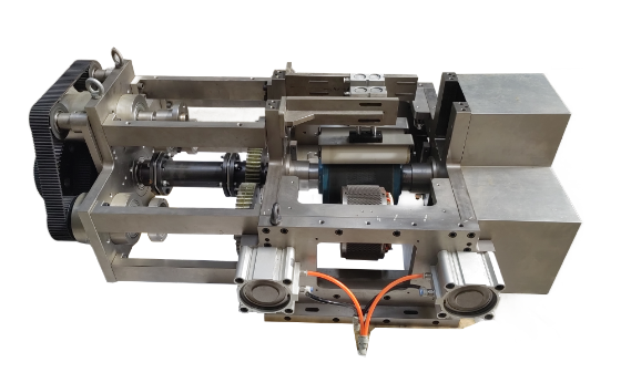 Punching unit on line (patent structure)